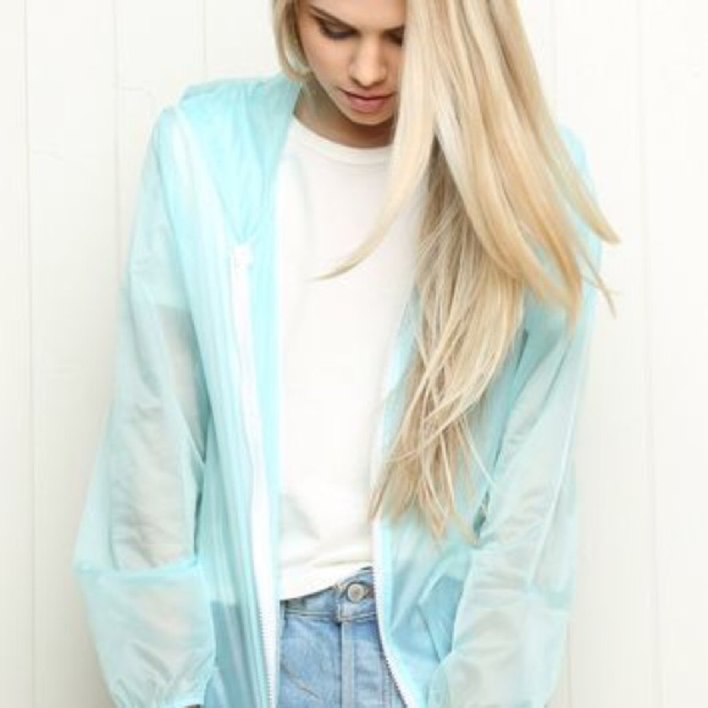 RARE Brandy Melville scar windbreaker